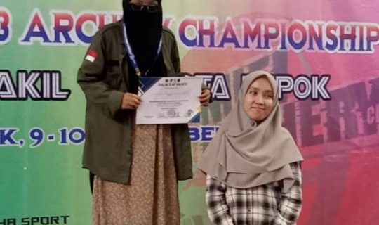 Mahasiswa Kharisma Raih Juara Panahan dalam ajang Nufifest Archery Championship Piala Wakil Walikota Depok