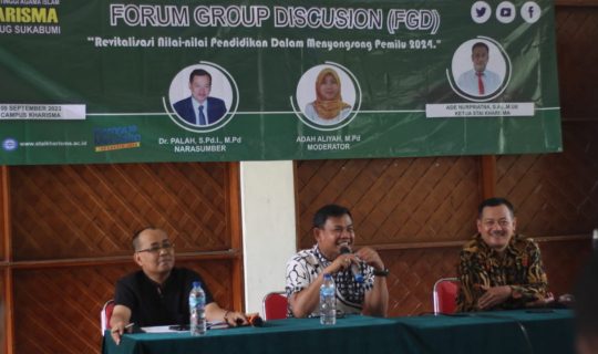 Fokus Group Diskusi (FGD) “Revitalisasi nilai-nilai Pendidikan dalam menyongsong Pemilu Tahun 2024.”